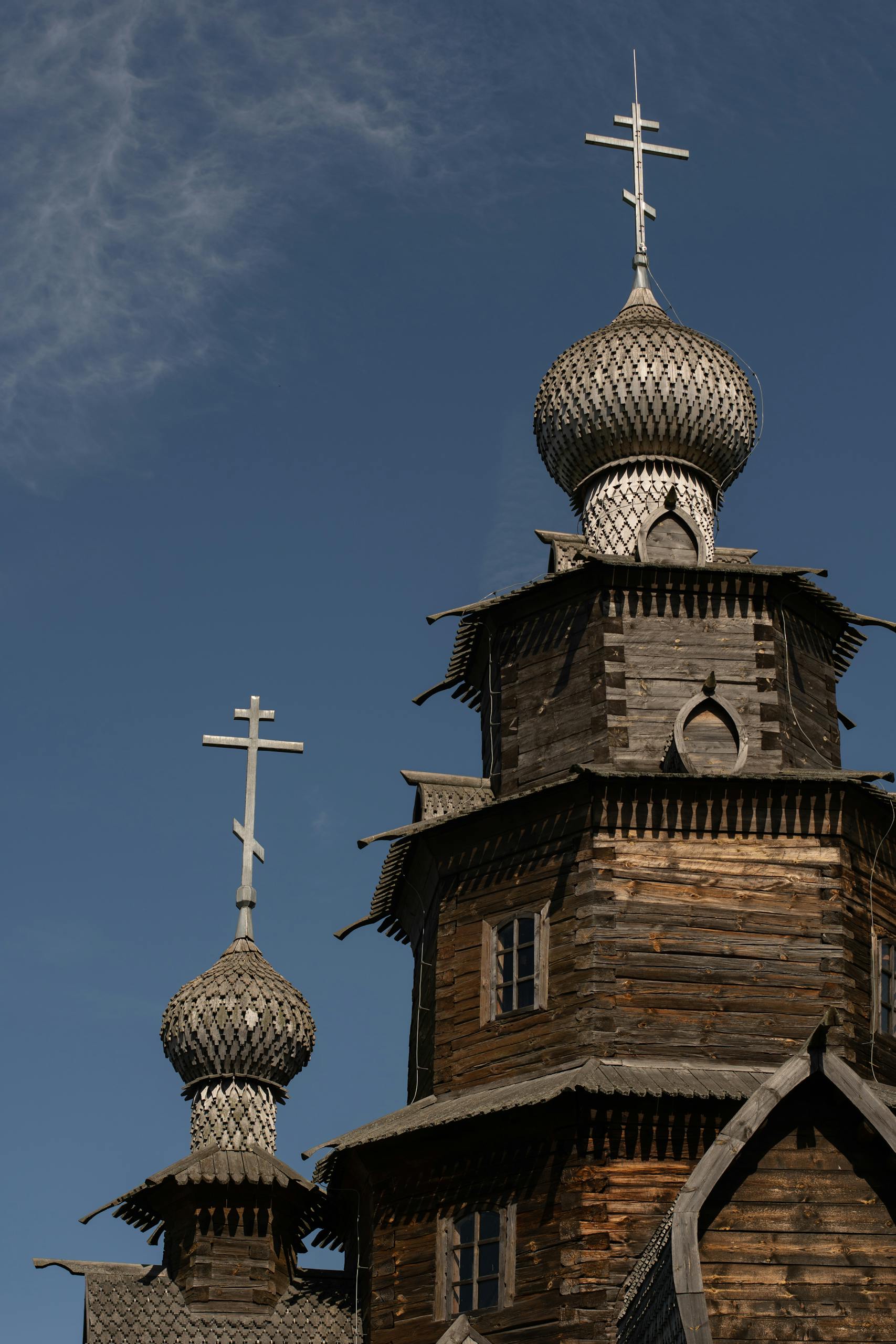 A Church with Wooden Wall